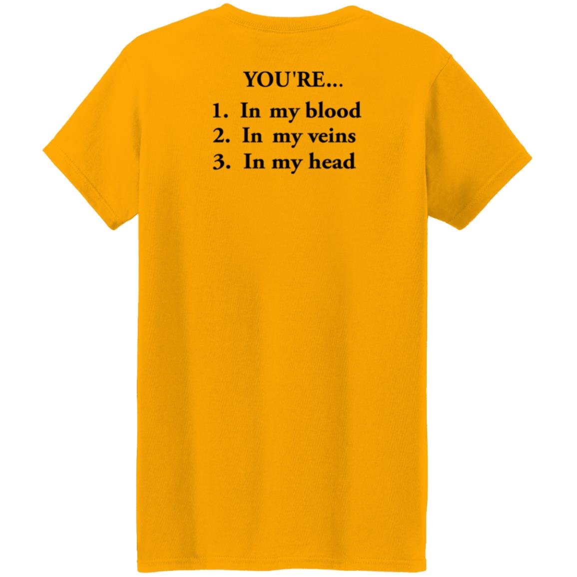 Camila Cabello Nbts You're In My Blood In My Veins Hoodie Shirt Sweatshirt - Teechipus