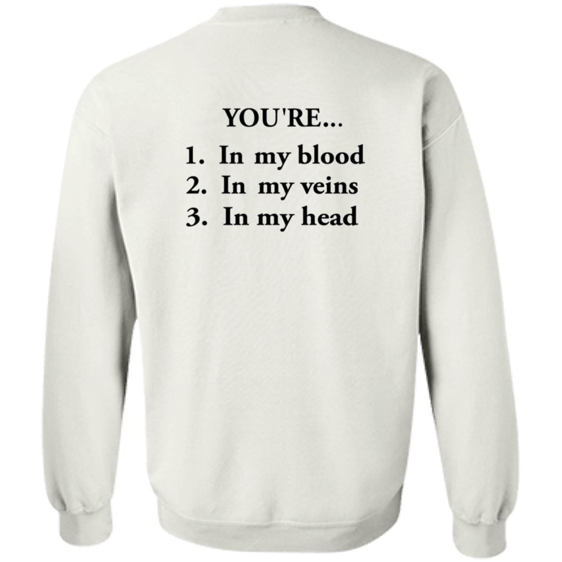 Camila Cabello Nbts You're In My Blood In My Veins Hoodie Shirt Sweatshirt - Teechipus
