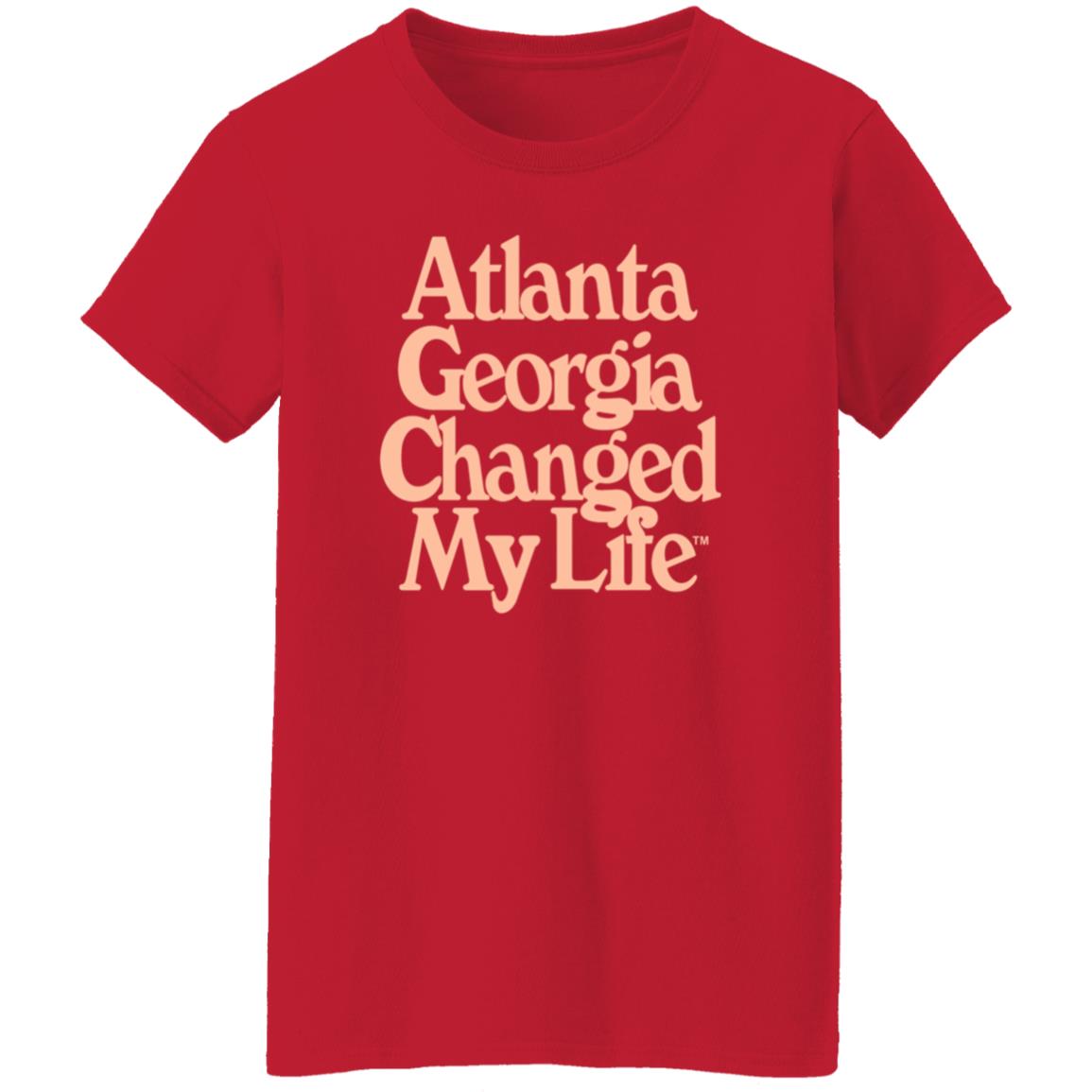 Atlalumni Store Atlanta Georgia Changed My Life Shirt Hoodie Sweatshirt - Teechipus
