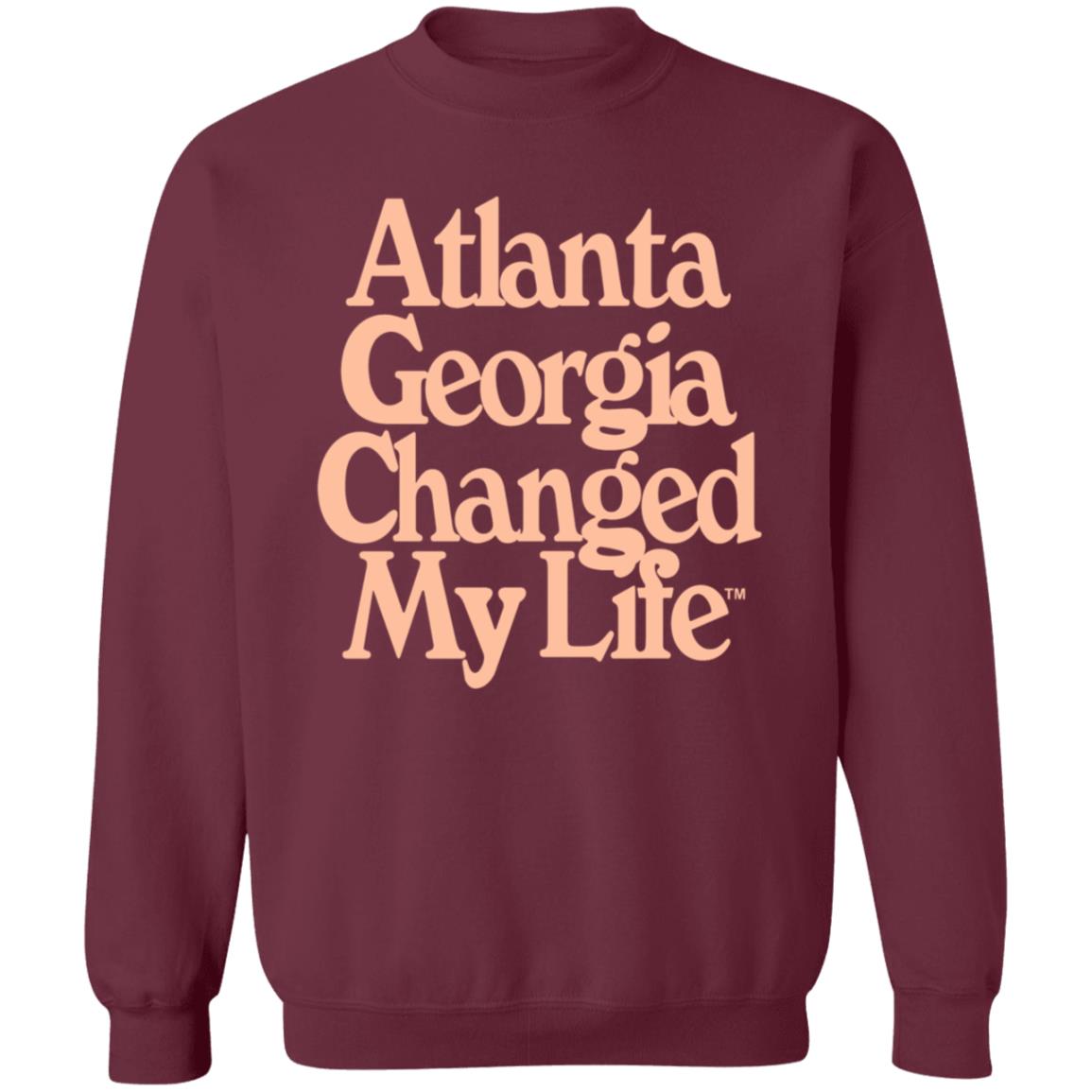 Atlalumni Store Atlanta Georgia Changed My Life Shirt Hoodie Sweatshirt - Teechipus