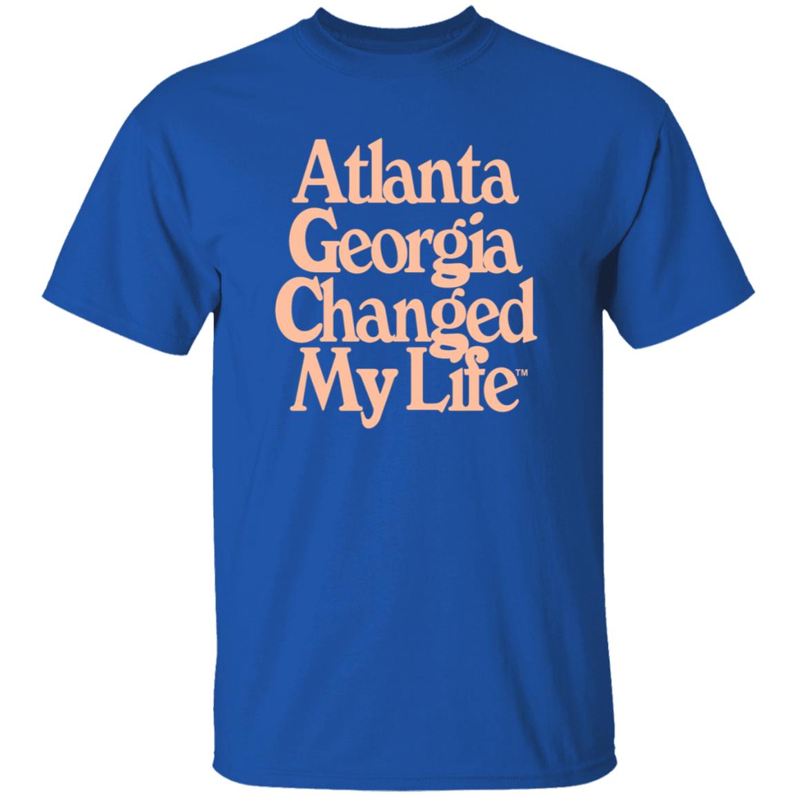 Atlalumni Store Atlanta Georgia Changed My Life Shirt Hoodie Sweatshirt - Teechipus