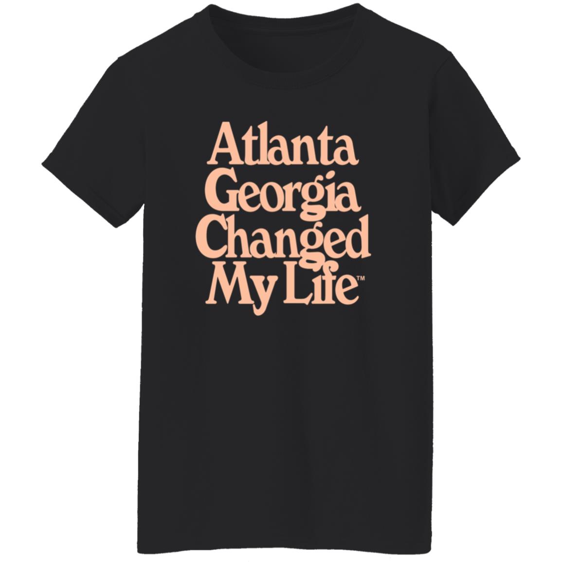 Atlalumni Store Atlanta Georgia Changed My Life Shirt Hoodie Sweatshirt - Teechipus