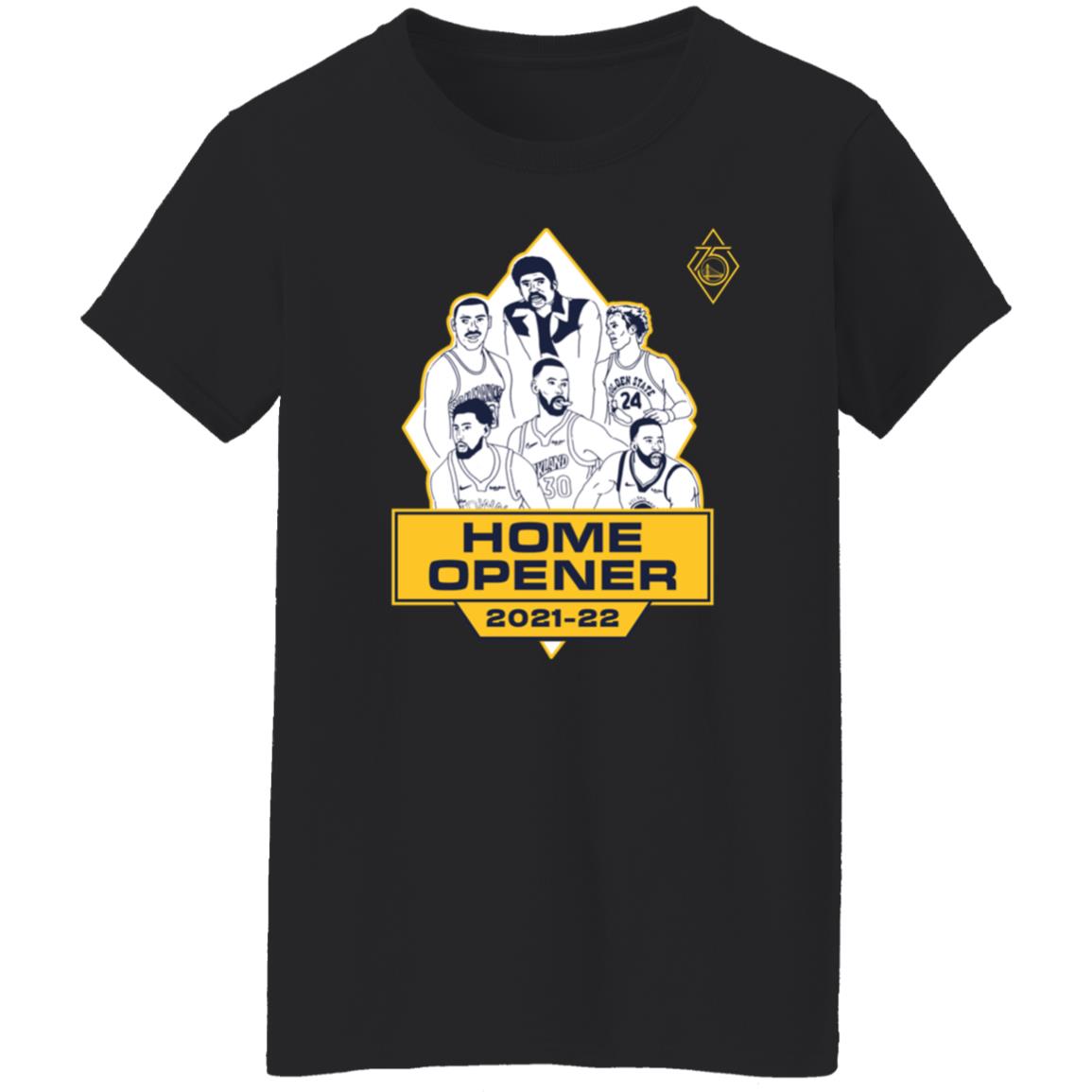 Home Opener Shirt Warriors Home Opener A 75Th Anniversary Shirt - Teechipus