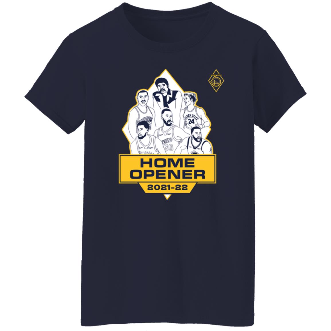 Home Opener Shirt Warriors Home Opener A 75Th Anniversary Shirt - Teechipus