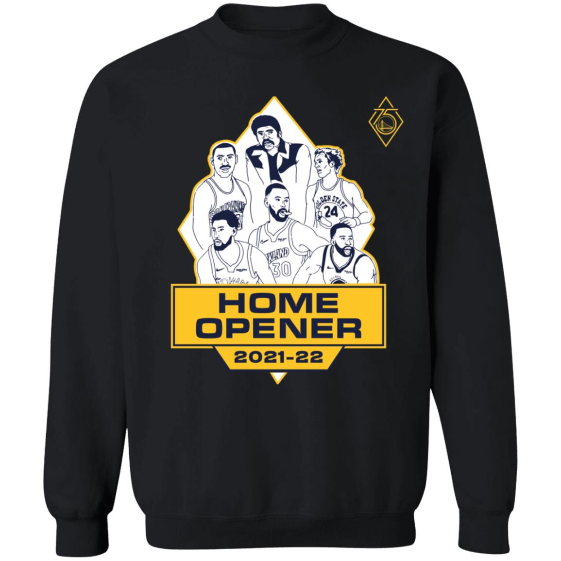 Home Opener Shirt Warriors Home Opener A 75Th Anniversary Shirt - Teechipus