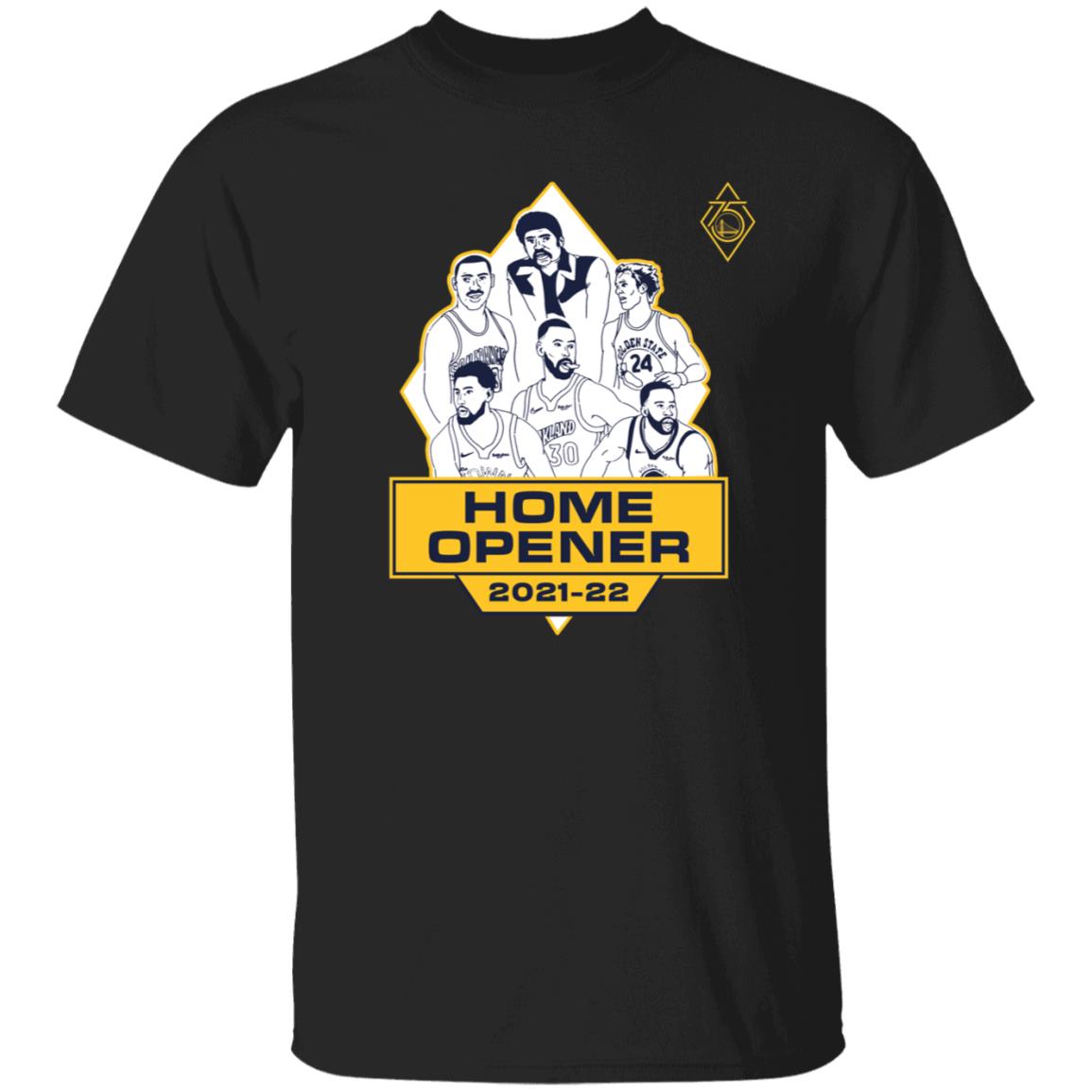 Home Opener Shirt Warriors Home Opener A 75Th Anniversary Shirt - Teechipus
