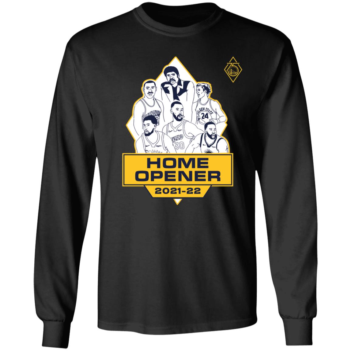 Home Opener Shirt Warriors Home Opener A 75Th Anniversary Shirt - Teechipus