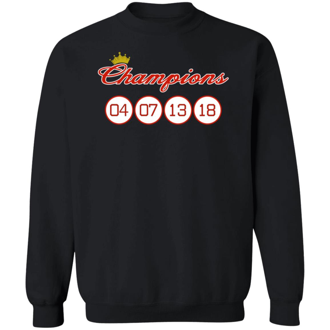 Jared Carrabis Champions 04 07 13 18 Shirt Hoodie Swaeatshirt - Teechipus