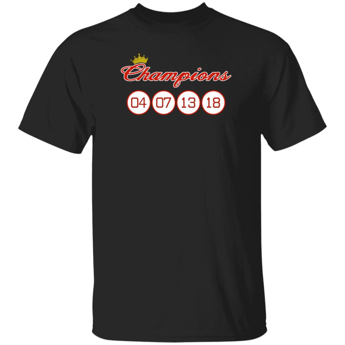 Jared Carrabis Champions 04 07 13 18 Shirt Hoodie Swaeatshirt - Teechipus