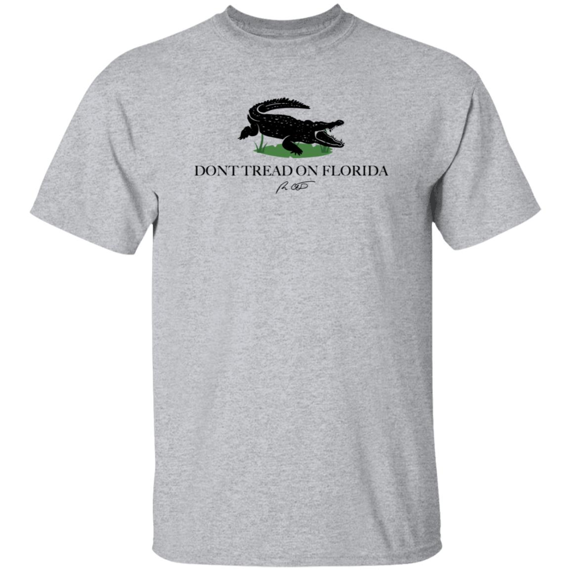 Don't Tread On Florida Alligator Shirt Ron Desantis - Teechipus