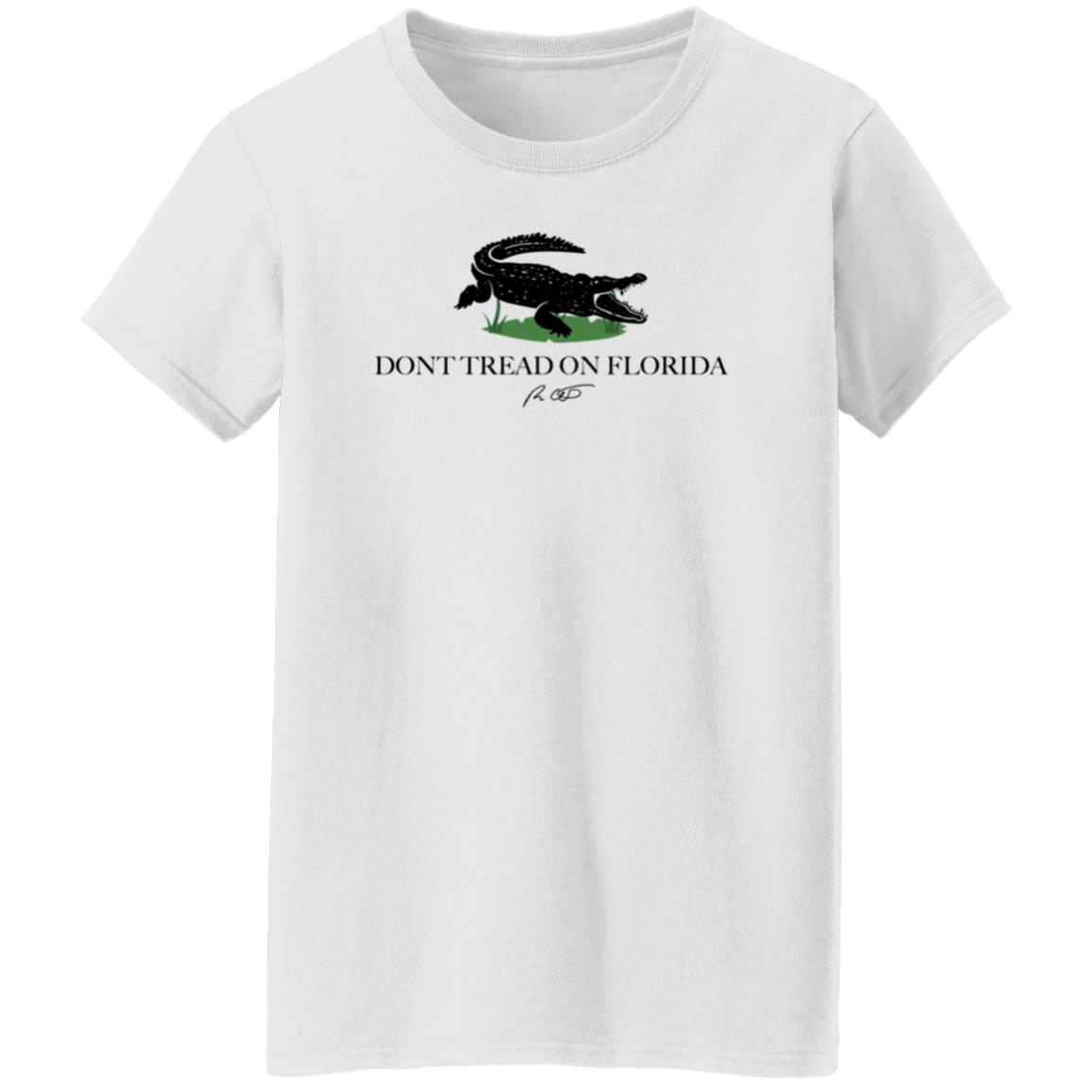 Don't Tread On Florida Alligator Shirt Ron Desantis - Teechipus