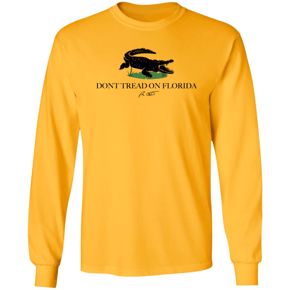 Don't Tread On Florida Alligator Shirt Ron Desantis - Teechipus