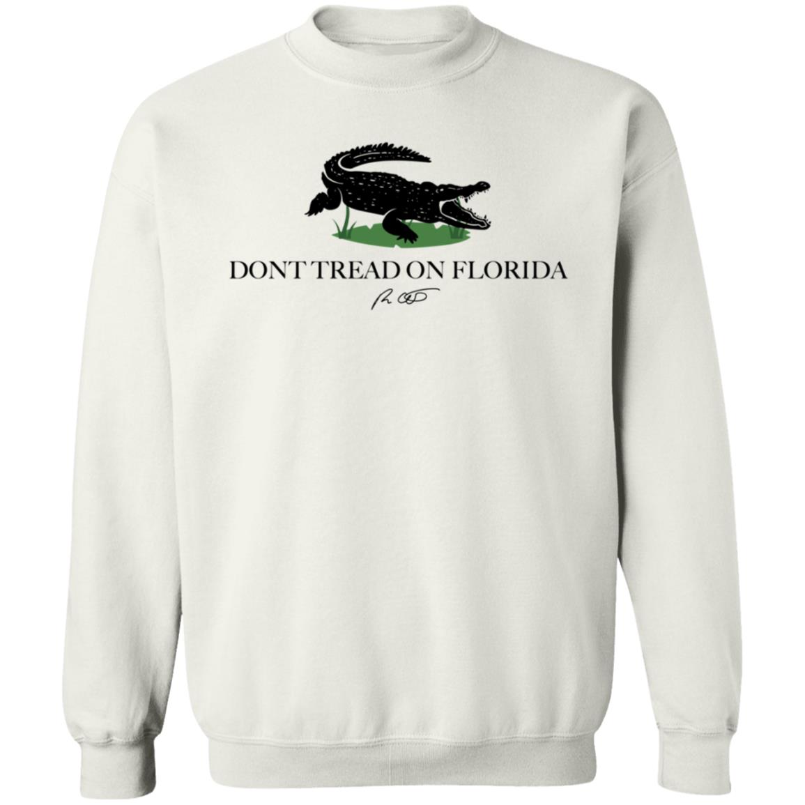 Don't Tread On Florida Alligator Shirt Ron Desantis - Teechipus