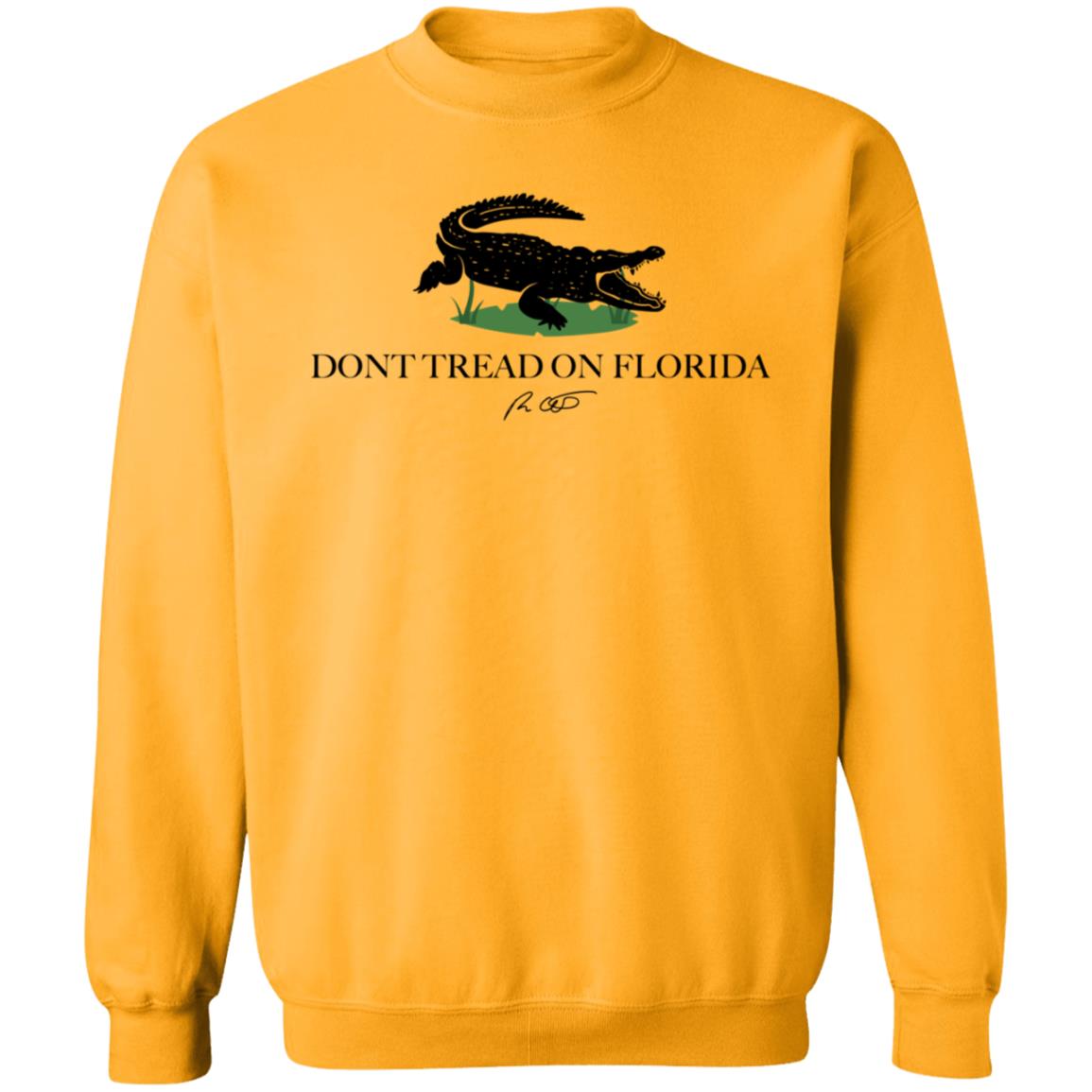 Don't Tread On Florida Alligator Shirt Ron Desantis - Teechipus