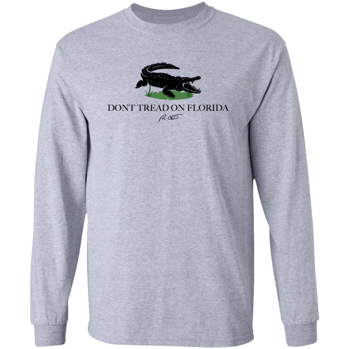 Don't Tread On Florida Alligator Shirt Ron Desantis - Teechipus