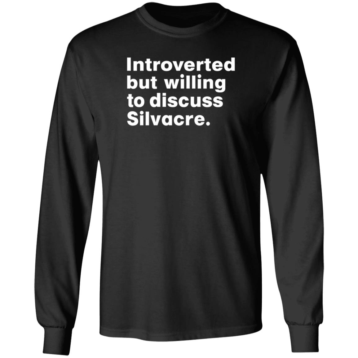 Isabelle Sieb Introverted But Willing To Discuss Silvacre Shirt Hoodie Sweatshirt - Teechipus