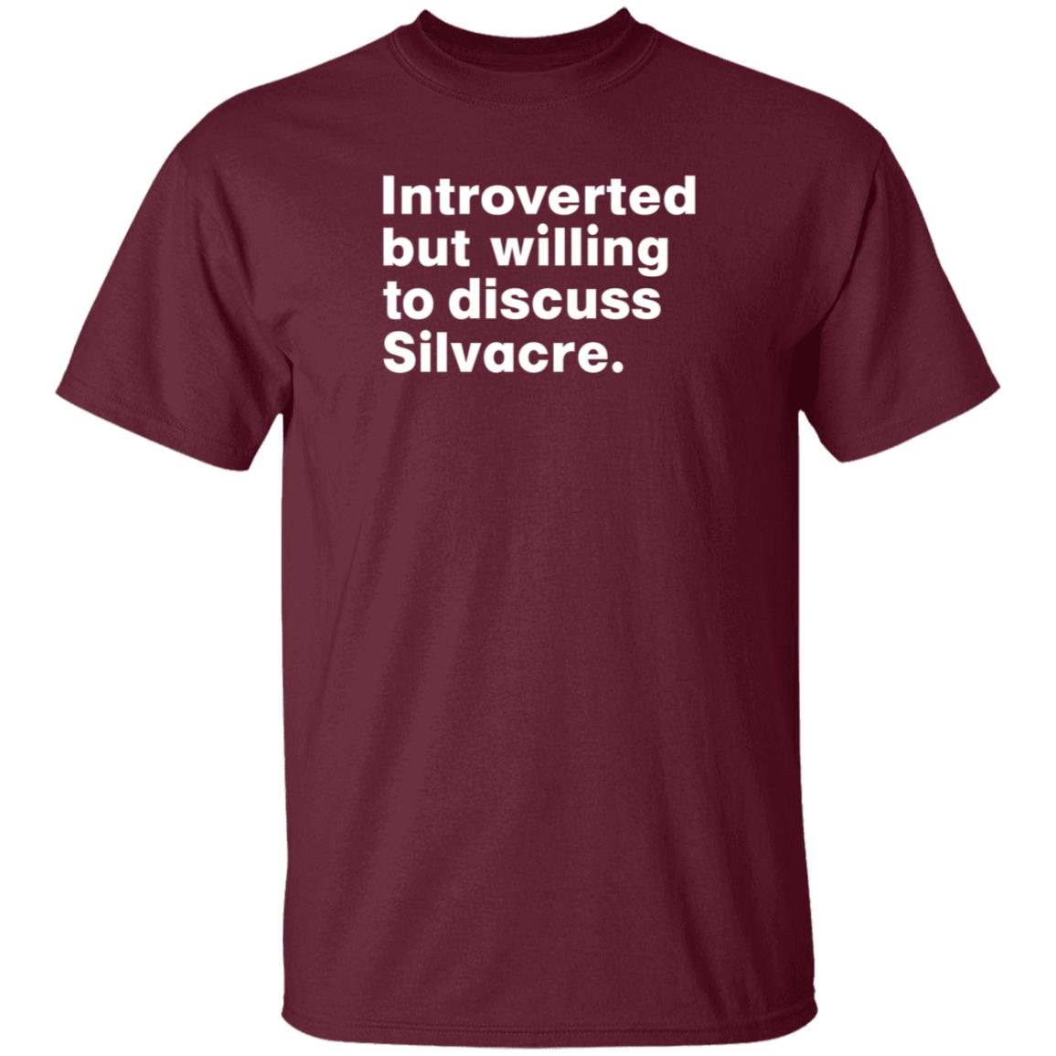 Isabelle Sieb Introverted But Willing To Discuss Silvacre Shirt Hoodie Sweatshirt - Teechipus
