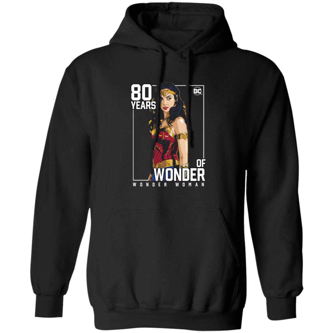 80 Years Of Wonder Woman Shirt Gal Gadot 80 Years Of Wonder Shirt - Teechipus