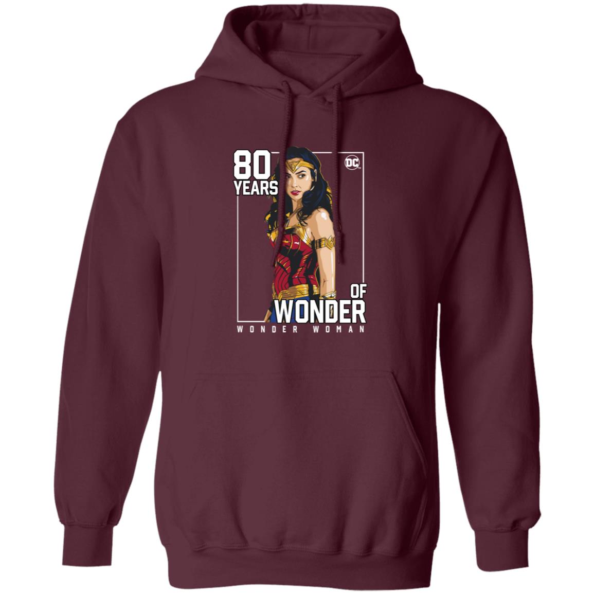 80 Years Of Wonder Woman Shirt Gal Gadot 80 Years Of Wonder Shirt - Teechipus