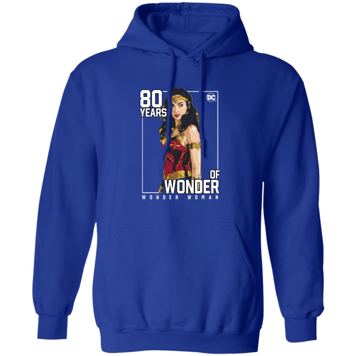 80 Years Of Wonder Woman Shirt Gal Gadot 80 Years Of Wonder Shirt - Teechipus