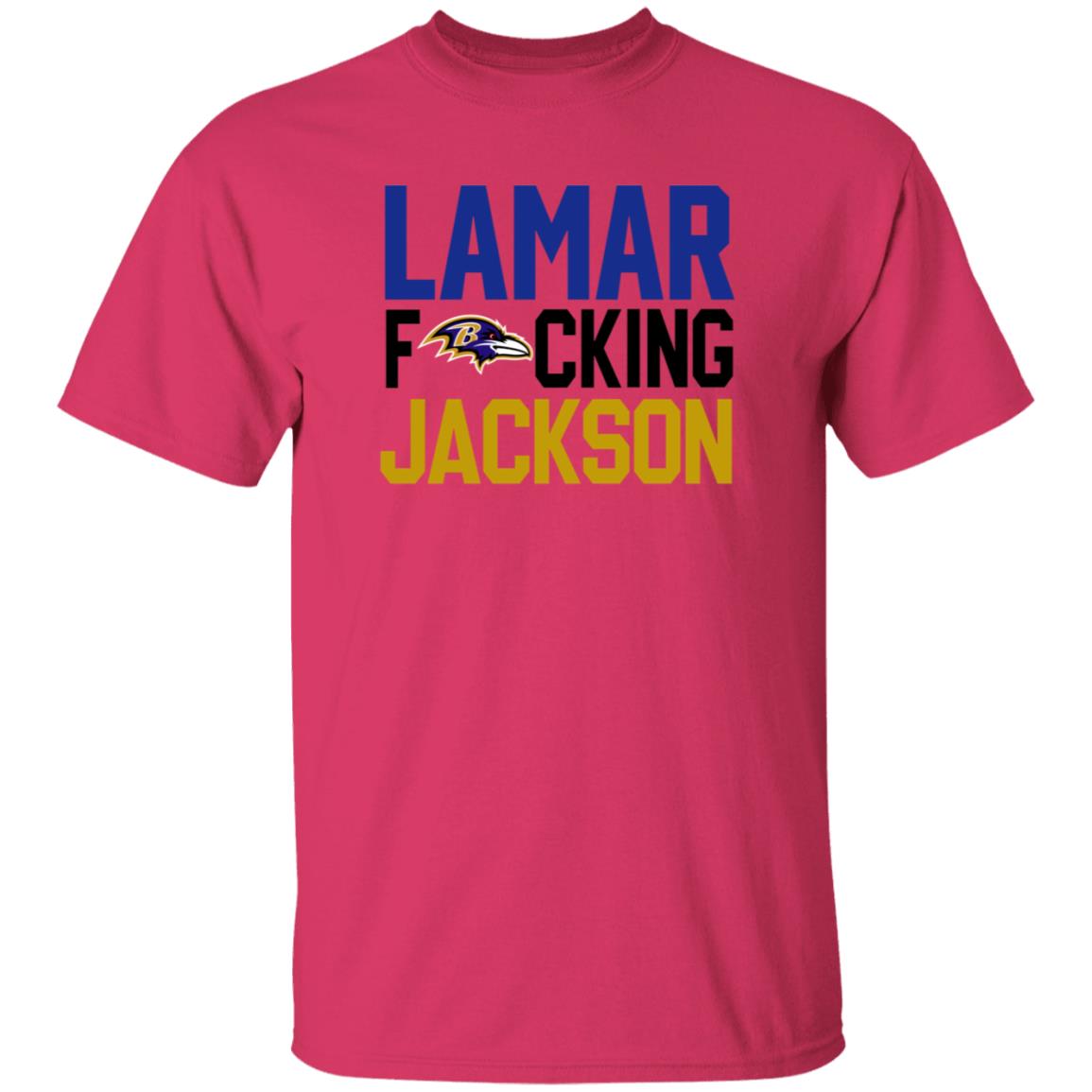 Baltimore Ravens Lamar Fucking Jackson Shirt Hoodie Sweatshirt - Teechipus