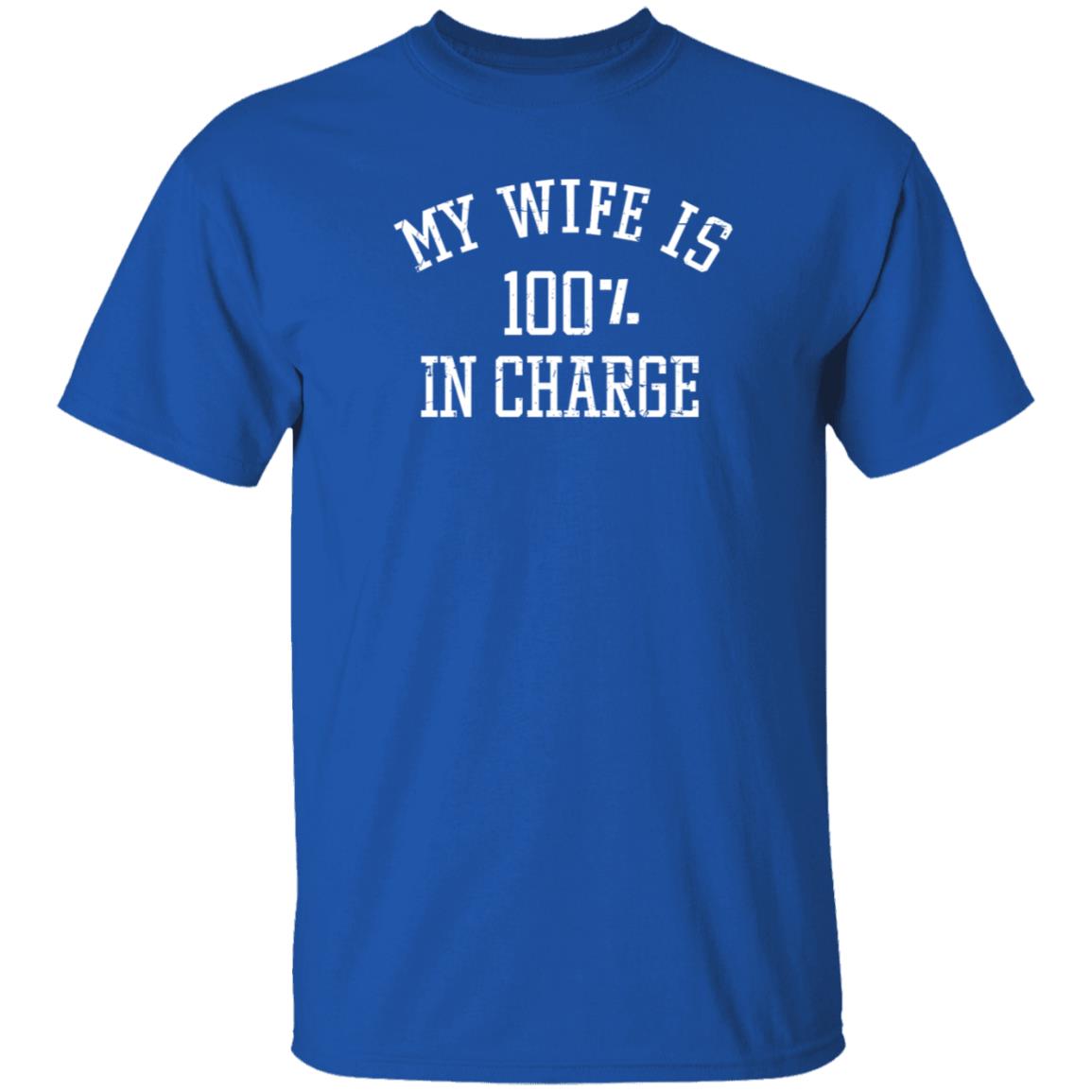 Marcus Lemonis My Wife Is 100% In Charge Shirt Hoodie Sweatshirt - Teechipus