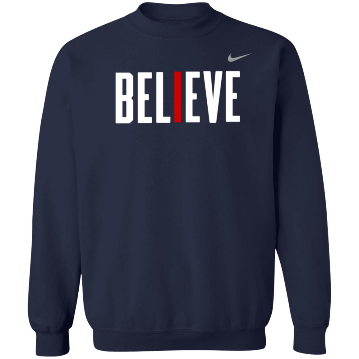 Arizona Football Believe Shirt Hoodie Sweatshirt - Teechipus
