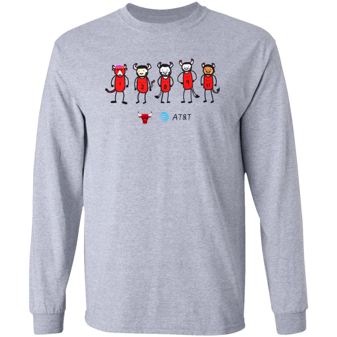 Chicago Bulls Paint A&T Shirt - Teechipus