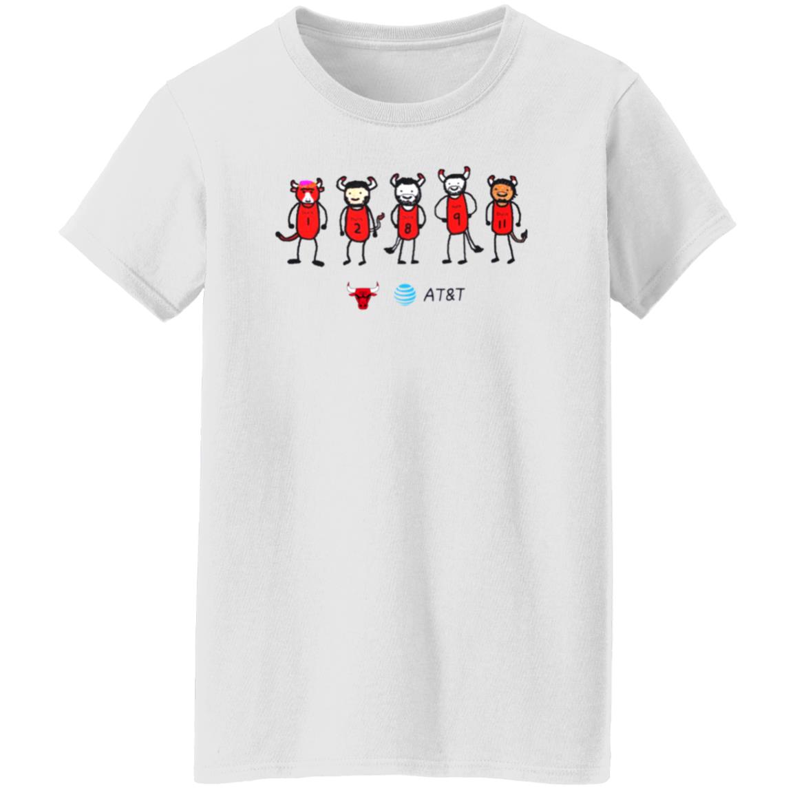 Chicago Bulls Paint A&T Shirt - Teechipus