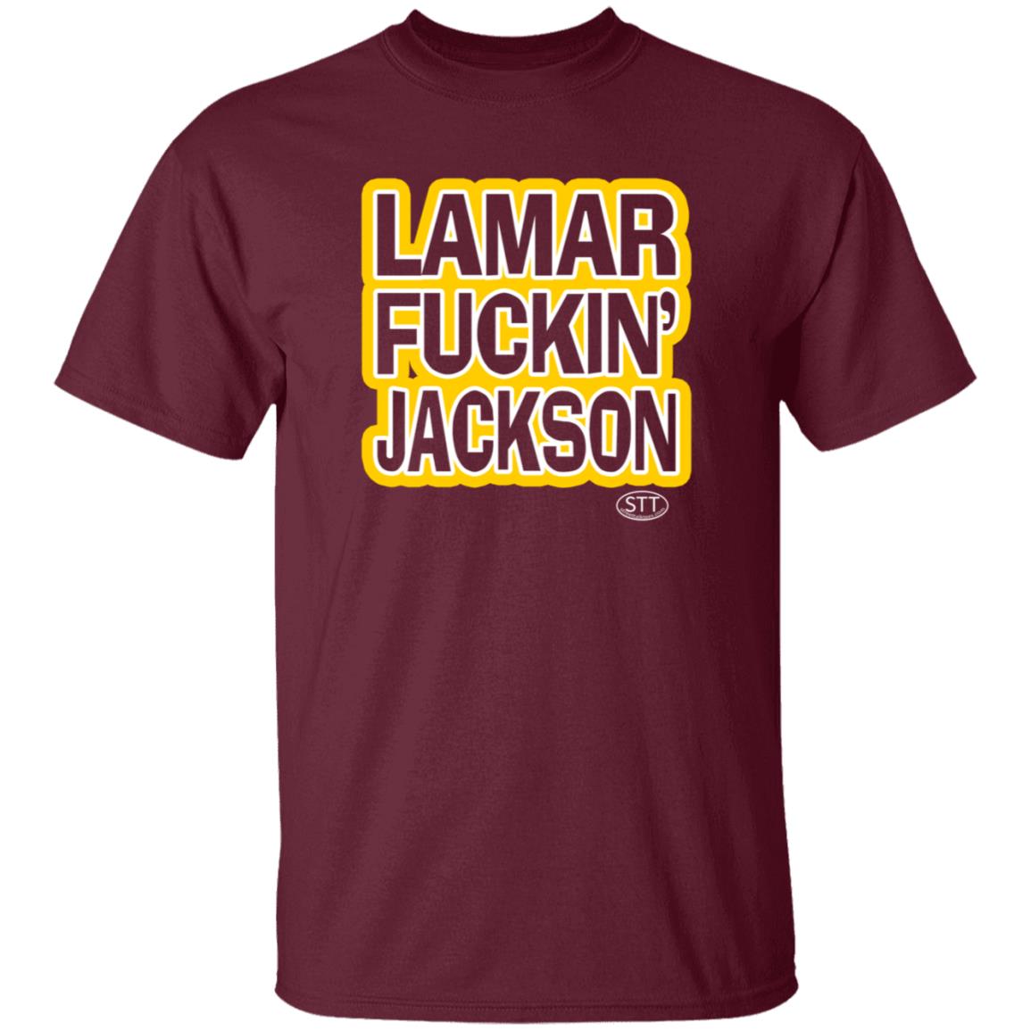 Lamar Fucking Jackson Shirt Store Streettalktees Lamar Fucking Jackson Shirt - Teechipus