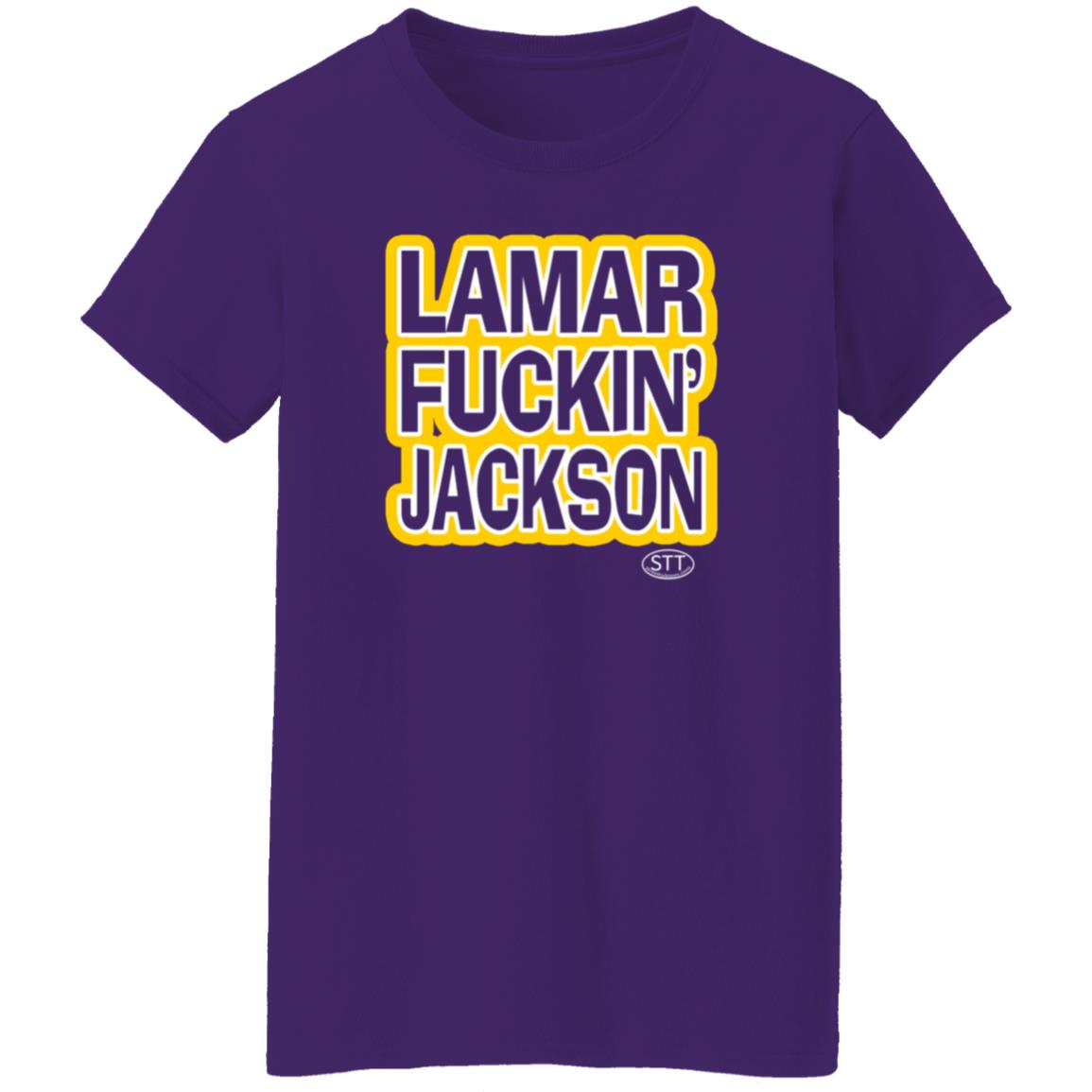 Lamar Fucking Jackson Shirt Store Streettalktees Lamar Fucking Jackson Shirt - Teechipus