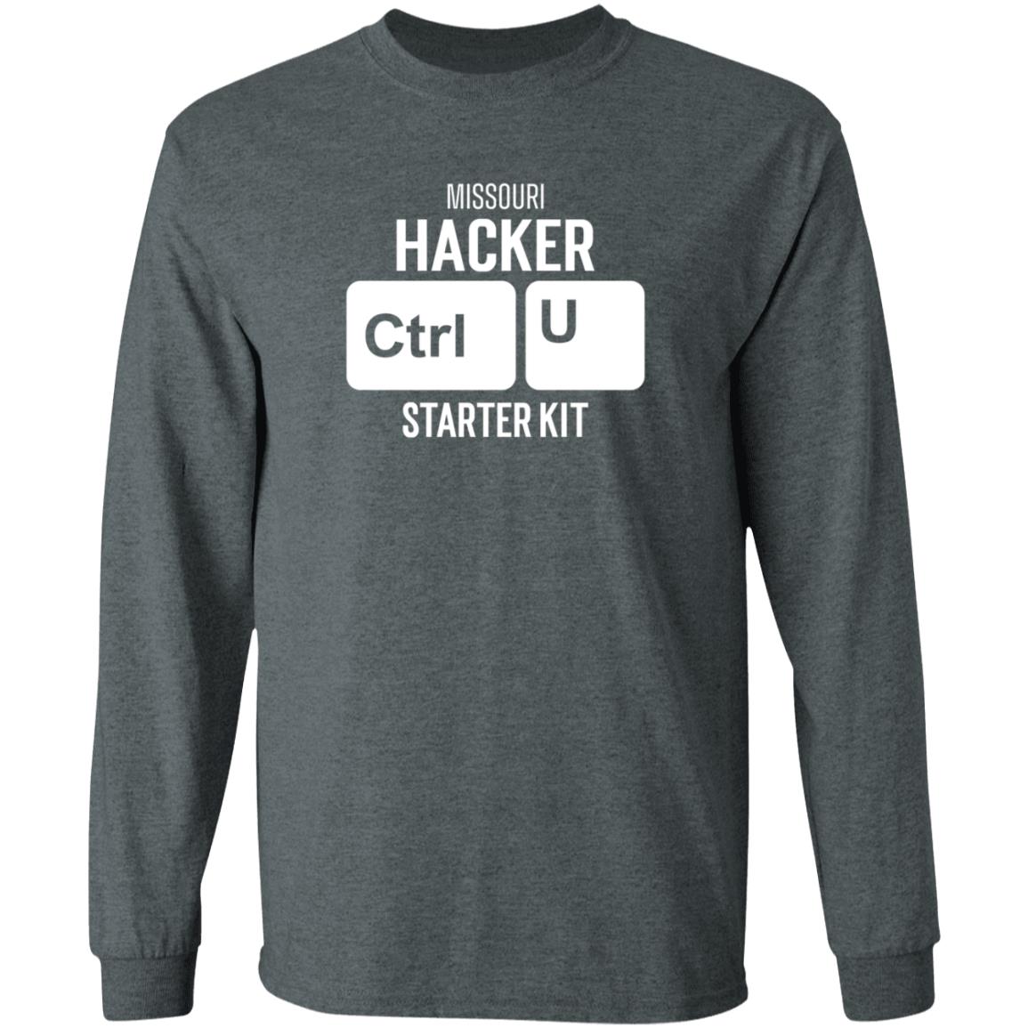 Missouri Hacker Ctrl U Starter Kit Shirt Tonymess Missouri Hacker Ctrl U Starter Kit Shirt Hoodie Sweatshirt - Teechipus
