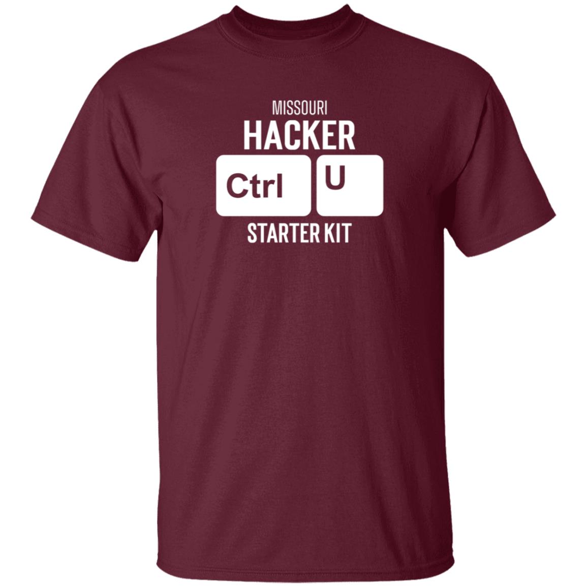 Missouri Hacker Ctrl U Starter Kit Shirt Tonymess Missouri Hacker Ctrl U Starter Kit Shirt Hoodie Sweatshirt - Teechipus
