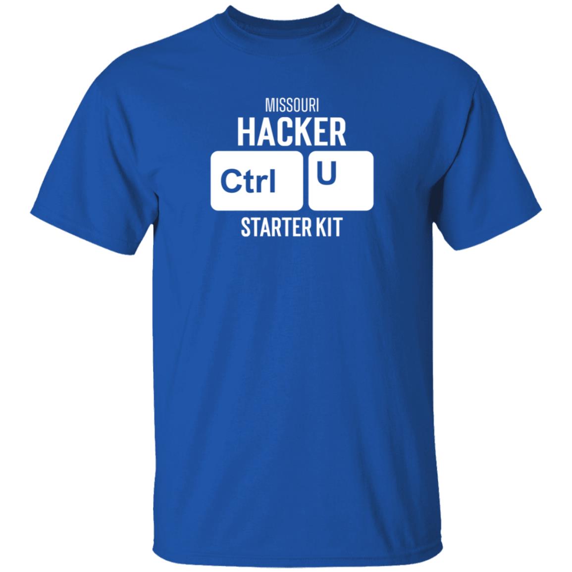 Missouri Hacker Ctrl U Starter Kit Shirt Tonymess Missouri Hacker Ctrl U Starter Kit Shirt Hoodie Sweatshirt - Teechipus