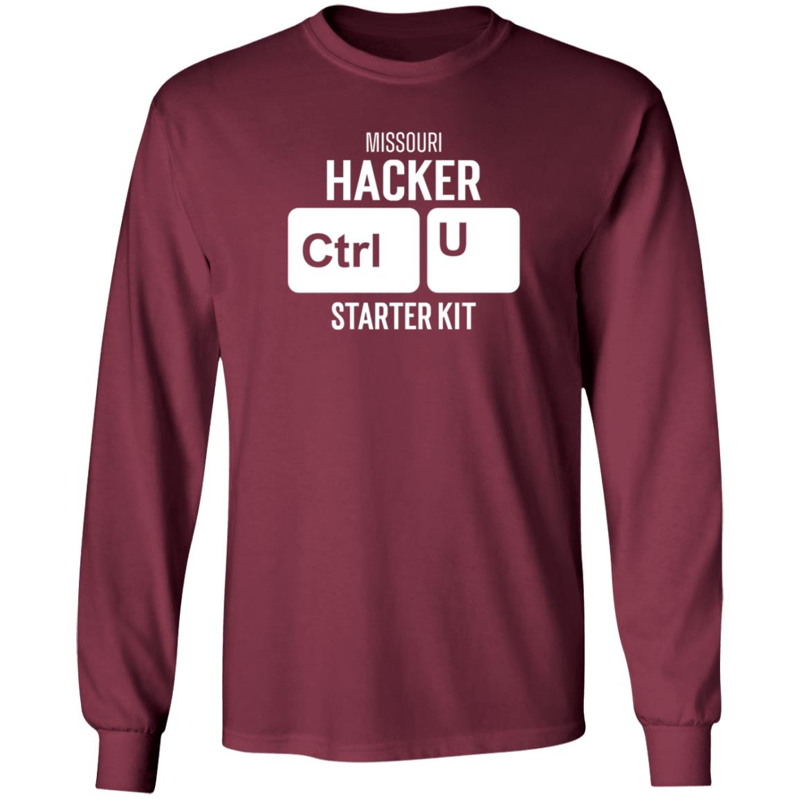 Missouri Hacker Ctrl U Starter Kit Shirt Tonymess Missouri Hacker Ctrl U Starter Kit Shirt Hoodie Sweatshirt - Teechipus