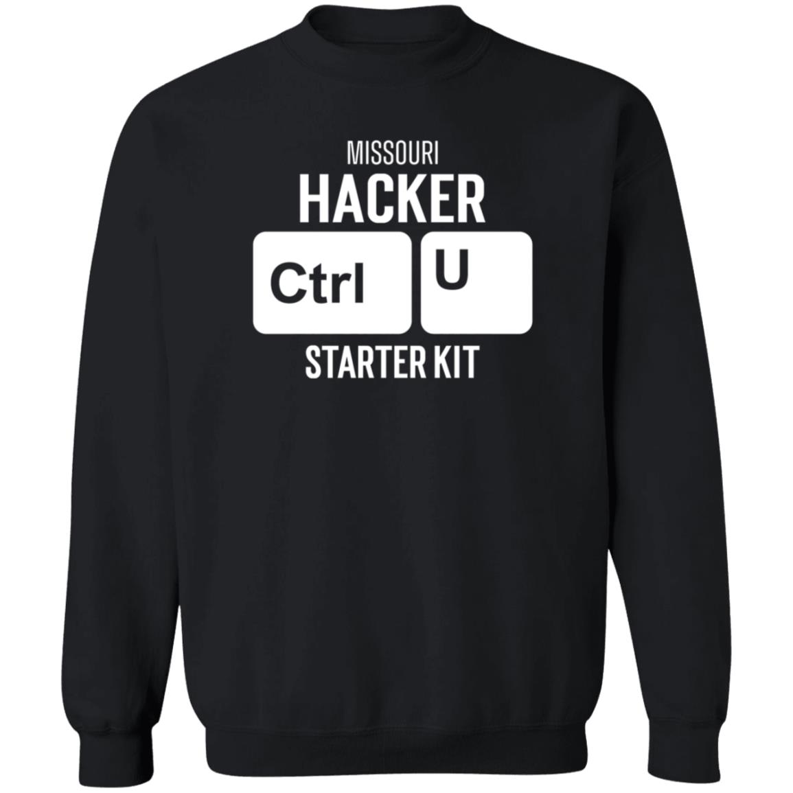Missouri Hacker Ctrl U Starter Kit Shirt Tonymess Missouri Hacker Ctrl U Starter Kit Shirt Hoodie Sweatshirt - Teechipus