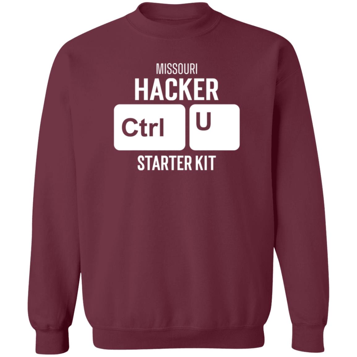 Missouri Hacker Ctrl U Starter Kit Shirt Tonymess Missouri Hacker Ctrl U Starter Kit Shirt Hoodie Sweatshirt - Teechipus