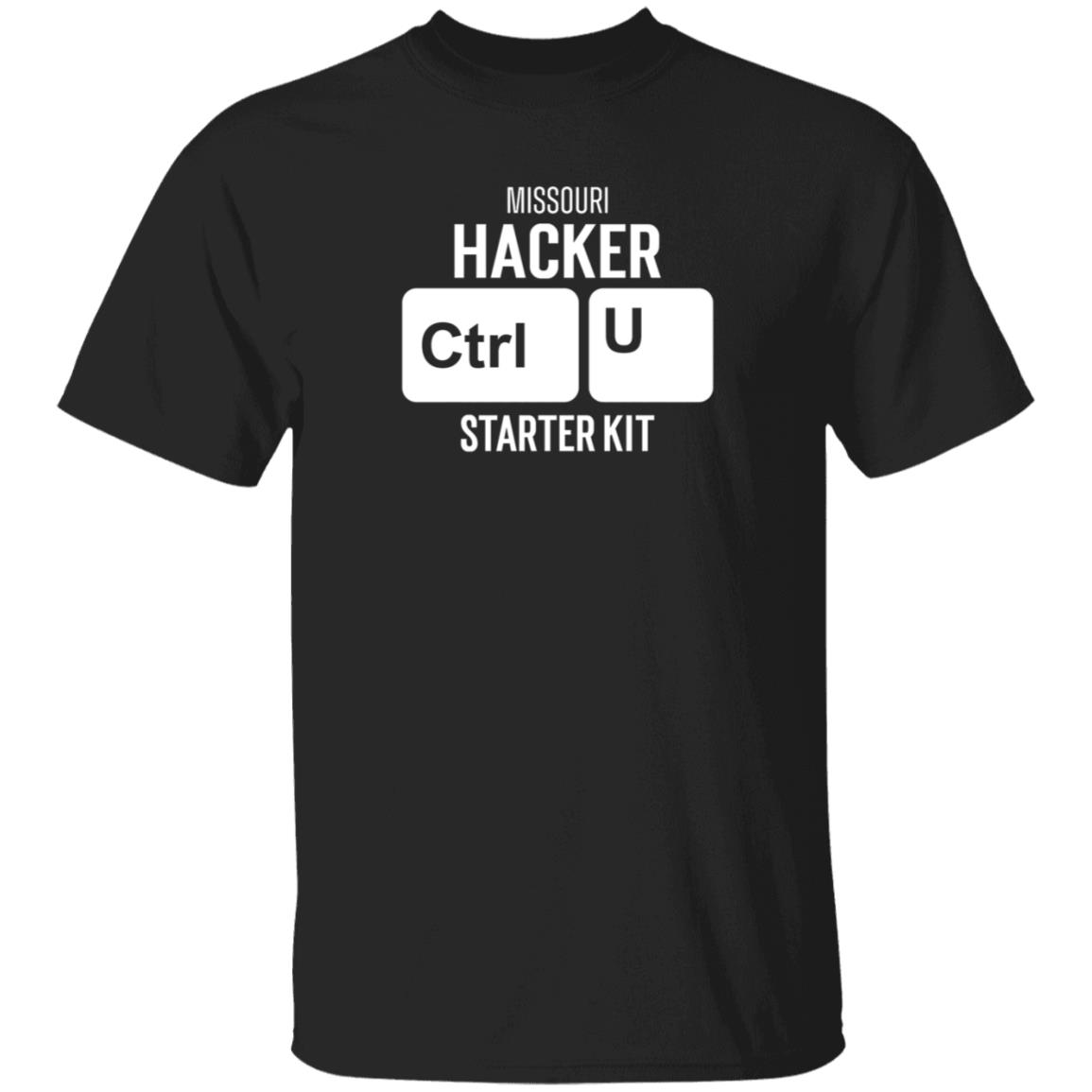 Missouri Hacker Ctrl U Starter Kit Shirt Tonymess Missouri Hacker Ctrl U Starter Kit Shirt Hoodie Sweatshirt - Teechipus