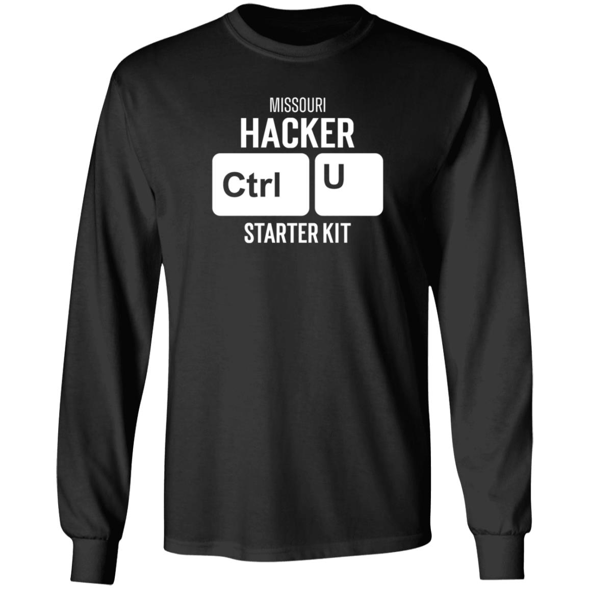 Missouri Hacker Ctrl U Starter Kit Shirt Tonymess Missouri Hacker Ctrl U Starter Kit Shirt Hoodie Sweatshirt - Teechipus