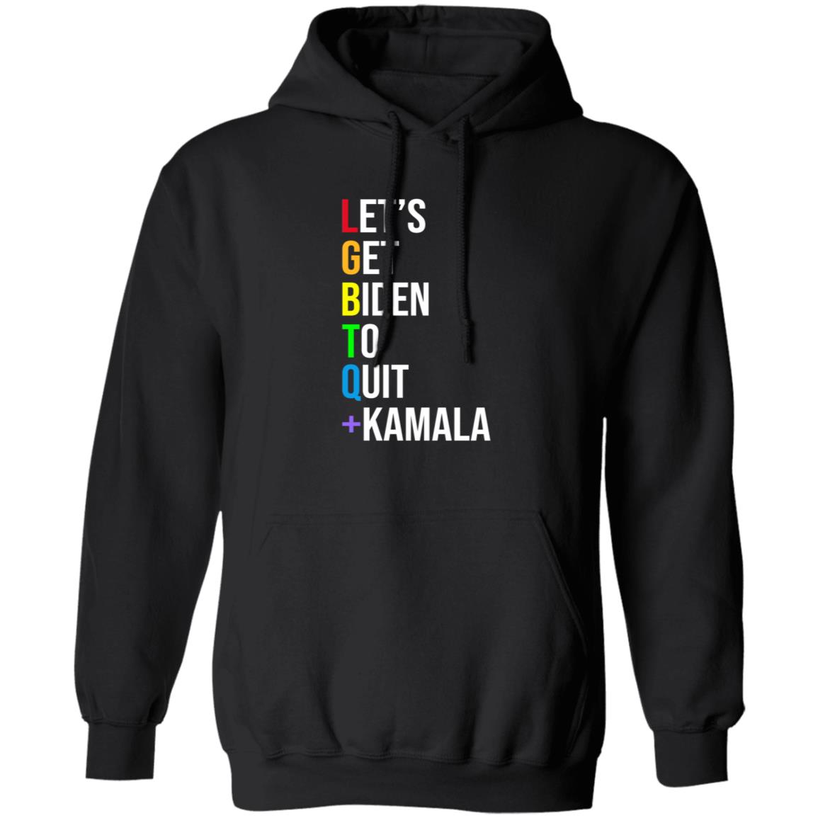 Maj Toure Let's Get Biden To Quit Kamala Hoodie Shirt Sweatshirt - Teechipus