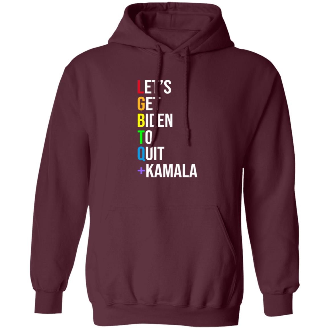 Maj Toure Let's Get Biden To Quit Kamala Hoodie Shirt Sweatshirt - Teechipus