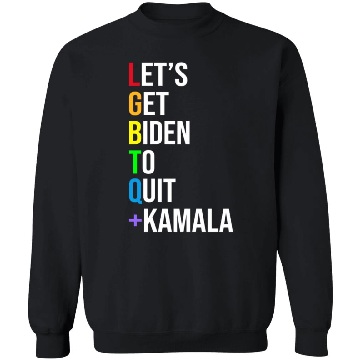 Maj Toure Let's Get Biden To Quit Kamala Hoodie Shirt Sweatshirt - Teechipus