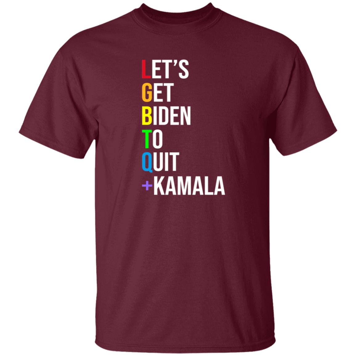 Maj Toure Let's Get Biden To Quit Kamala Hoodie Shirt Sweatshirt - Teechipus