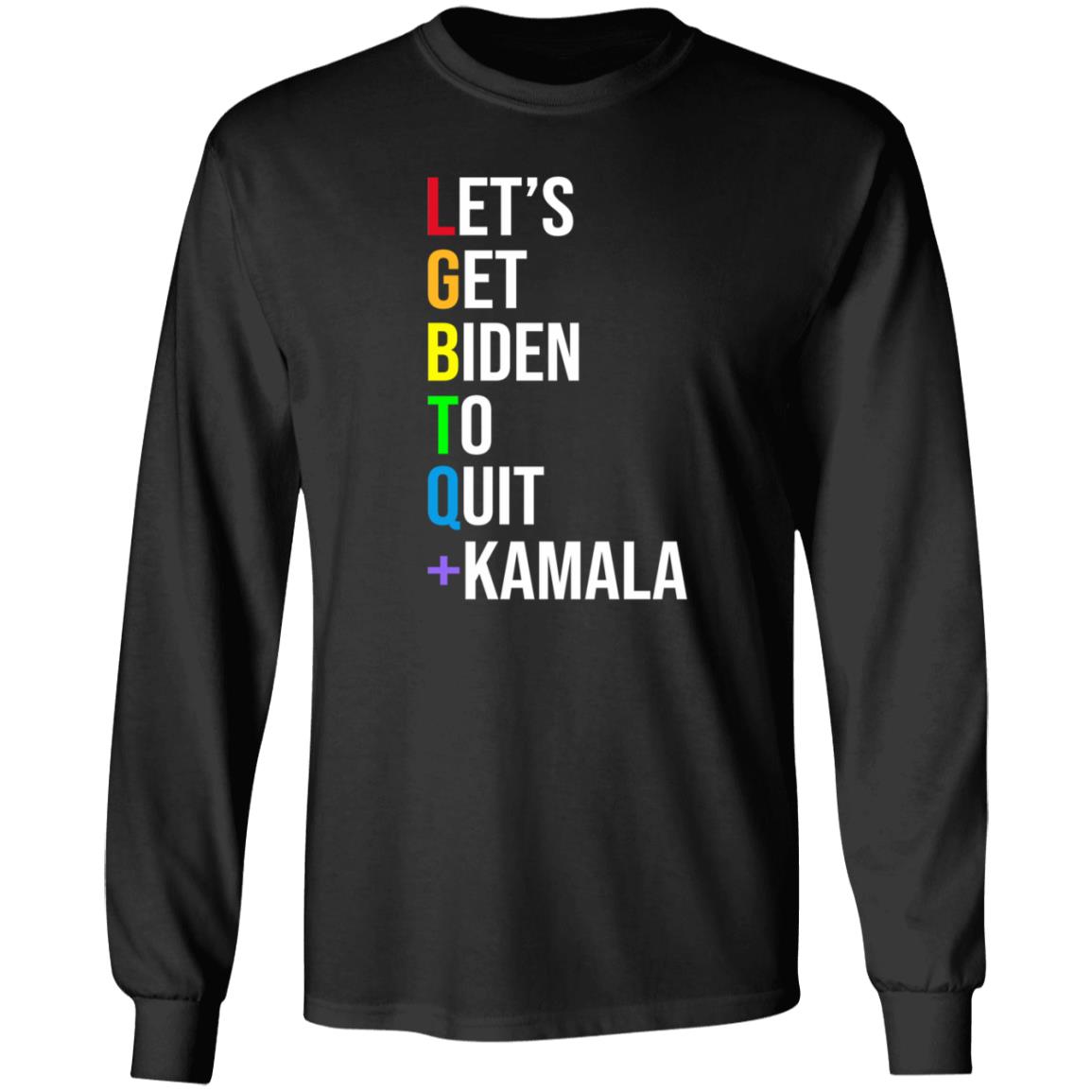 Maj Toure Let's Get Biden To Quit Kamala Hoodie Shirt Sweatshirt - Teechipus