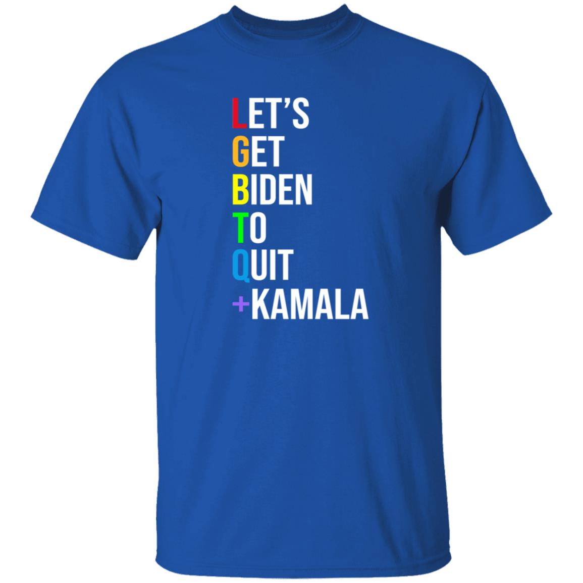Maj Toure Let's Get Biden To Quit Kamala Hoodie Shirt Sweatshirt - Teechipus