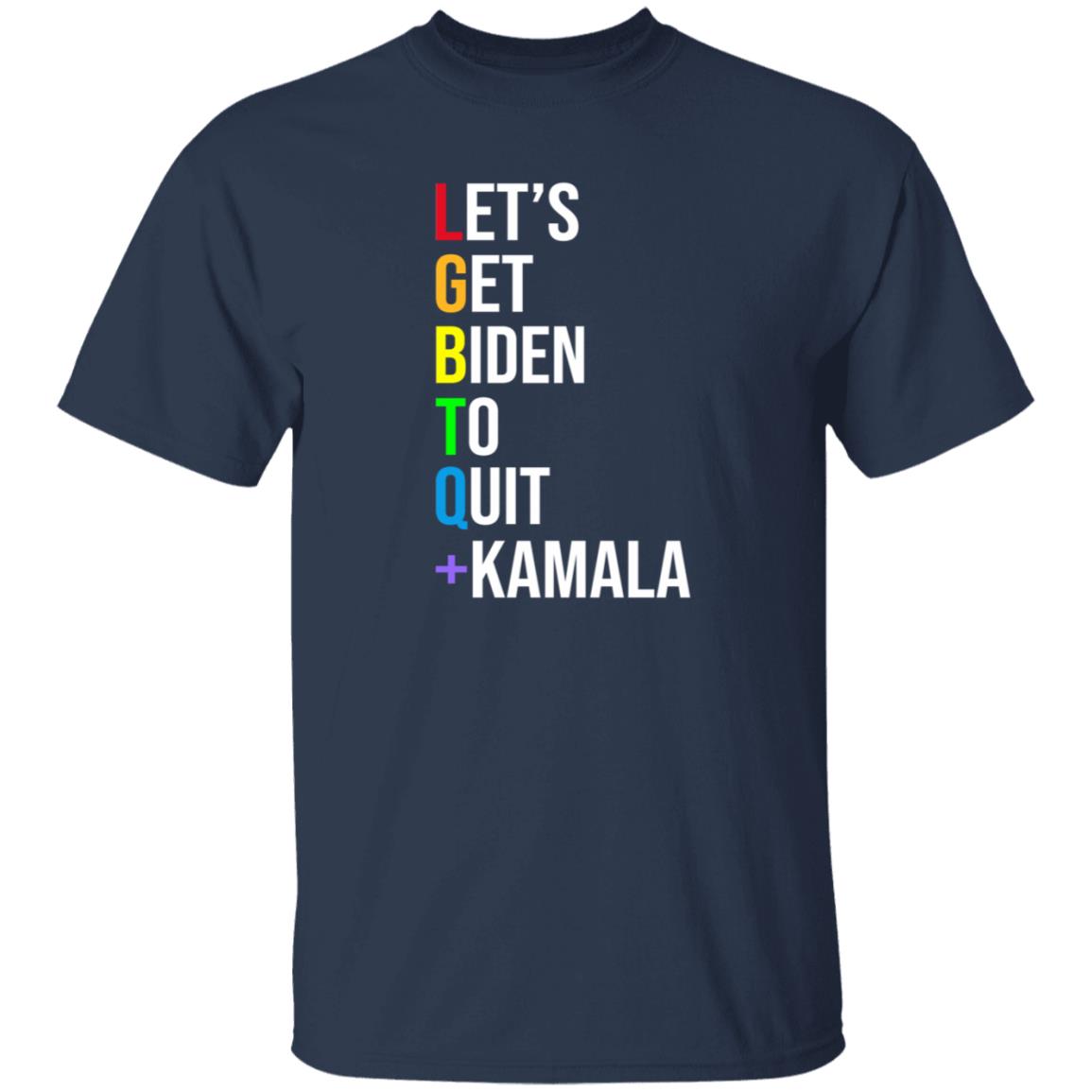 Maj Toure Let's Get Biden To Quit Kamala Hoodie Shirt Sweatshirt - Teechipus