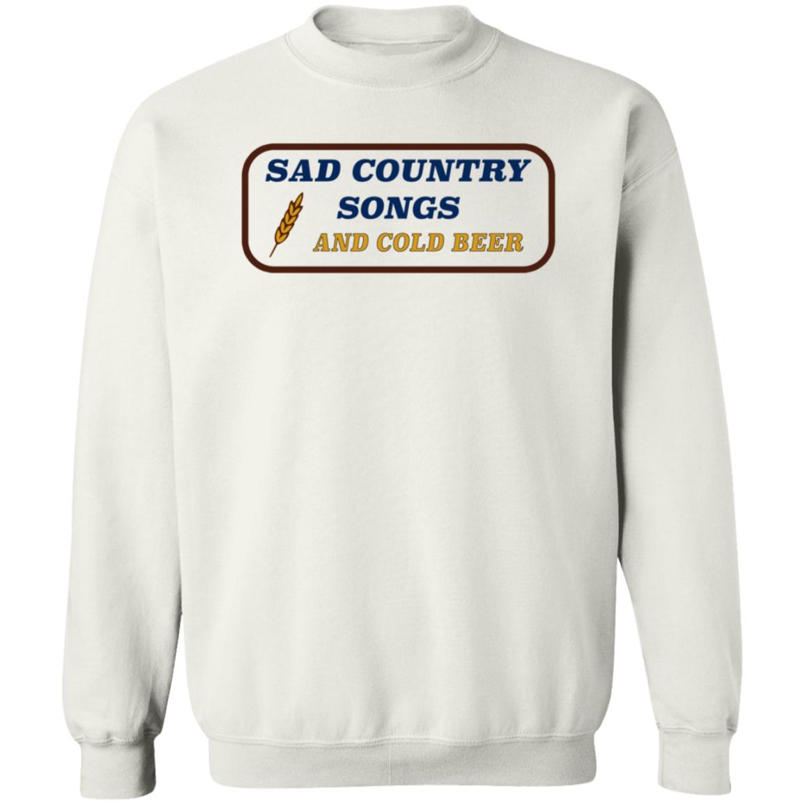 Sad Country Songs And Cold Beer Shirt Cntry Shop - Teechipus