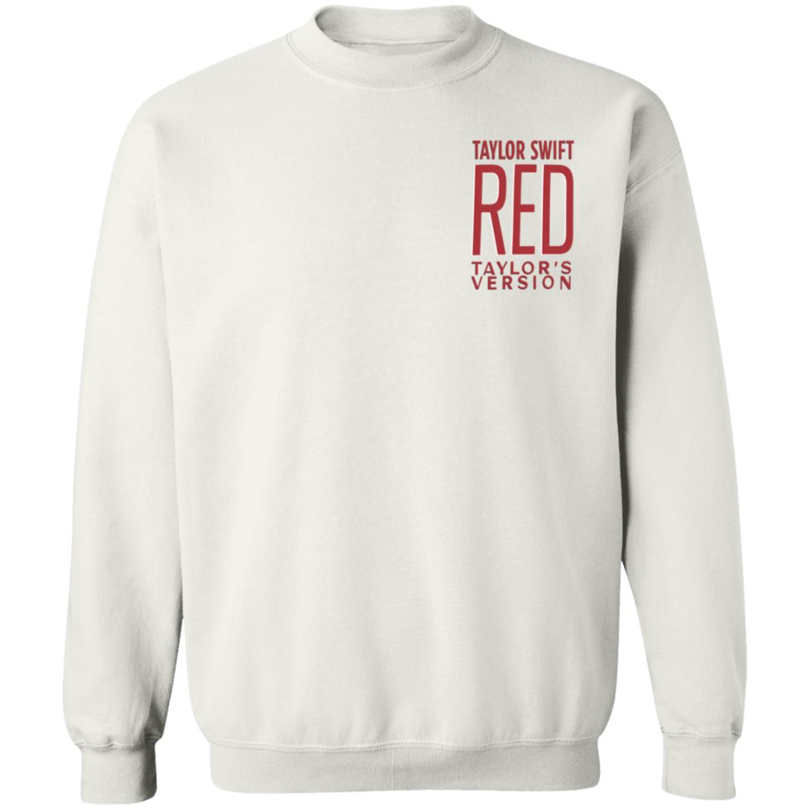 Taylor Swift Red Merch Album Cover Beige Hoodie Taylor Swift Store - Teechipus