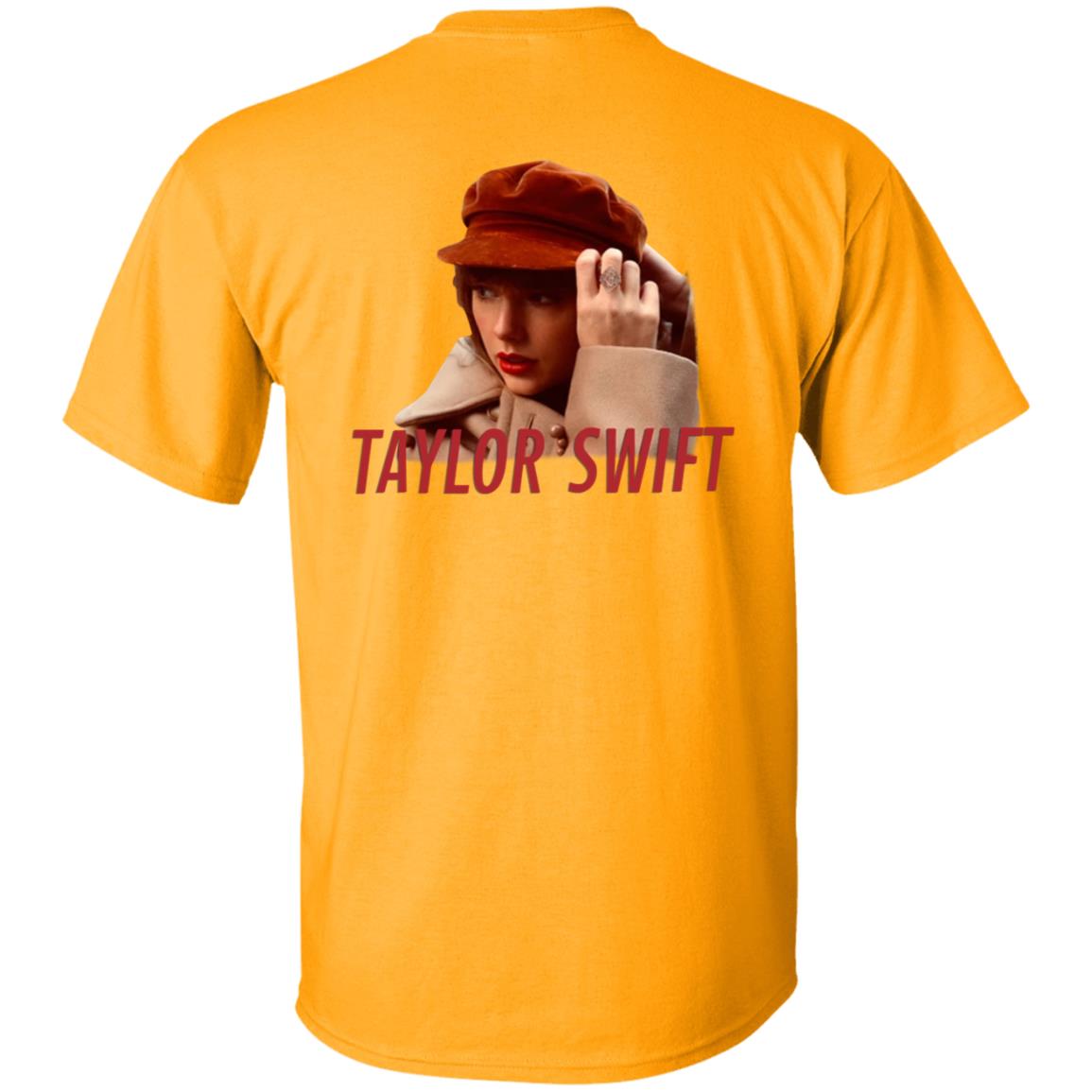 Taylor Swift Red Merch Album Cover Beige Hoodie Taylor Swift Store - Teechipus