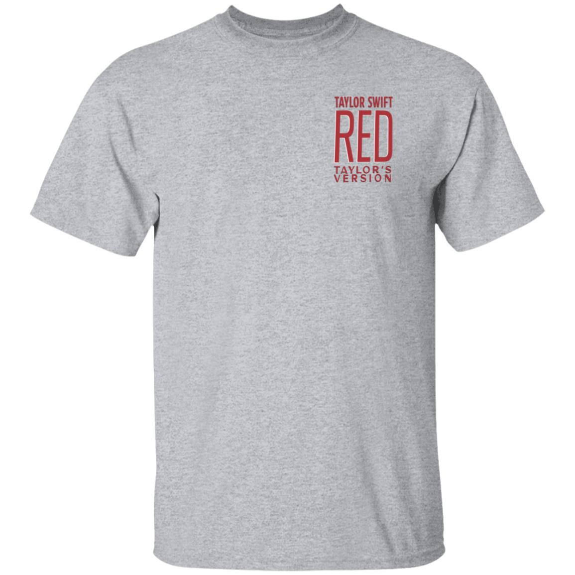 Taylor Swift Red Merch Album Cover Beige Hoodie Taylor Swift Store - Teechipus